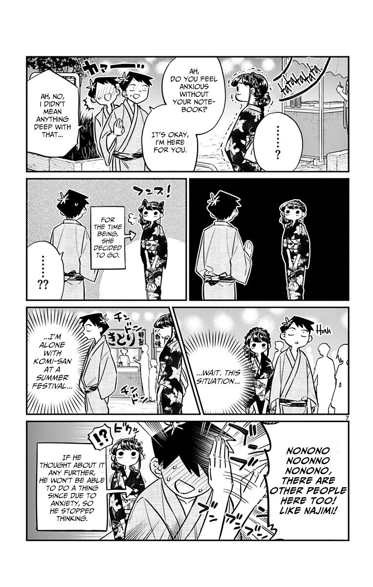 Komi Can't Communicate, Chapter 46