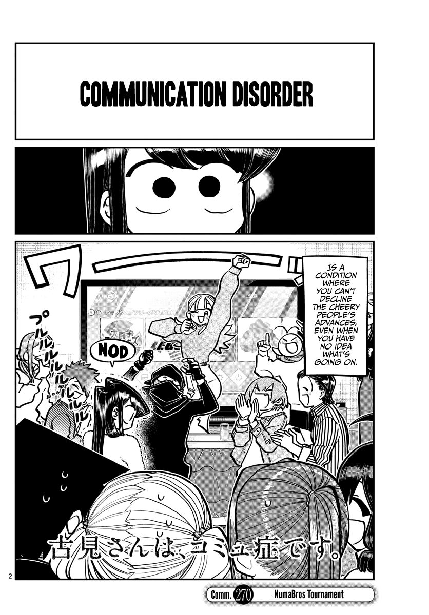Komi Can't Communicate, Chapter 270