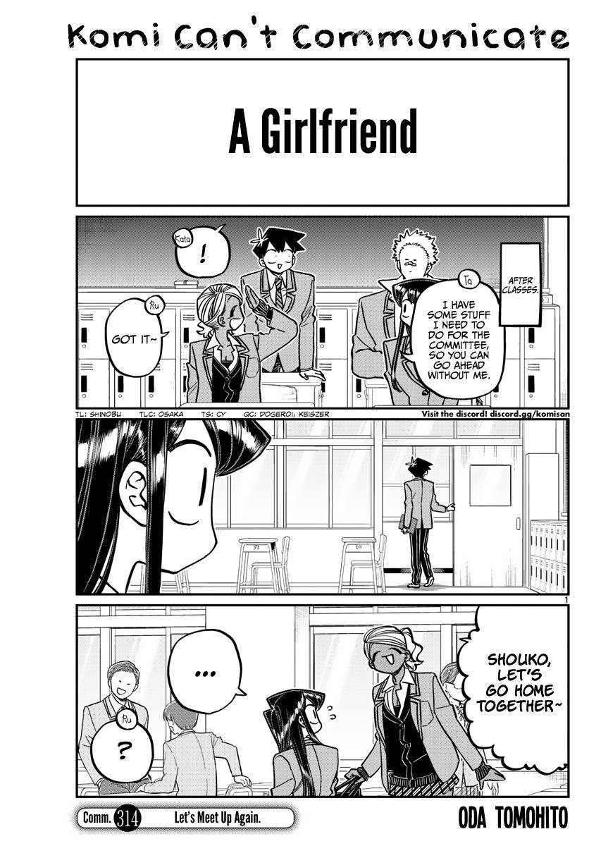 Komi Can't Communicate, Chapter 314