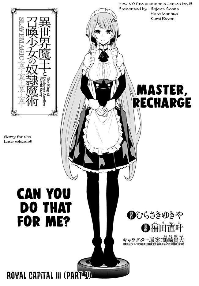 Read Isekai Maou To Shoukan Shoujo Dorei Majutsu Chapter 84.1 - Manganelo