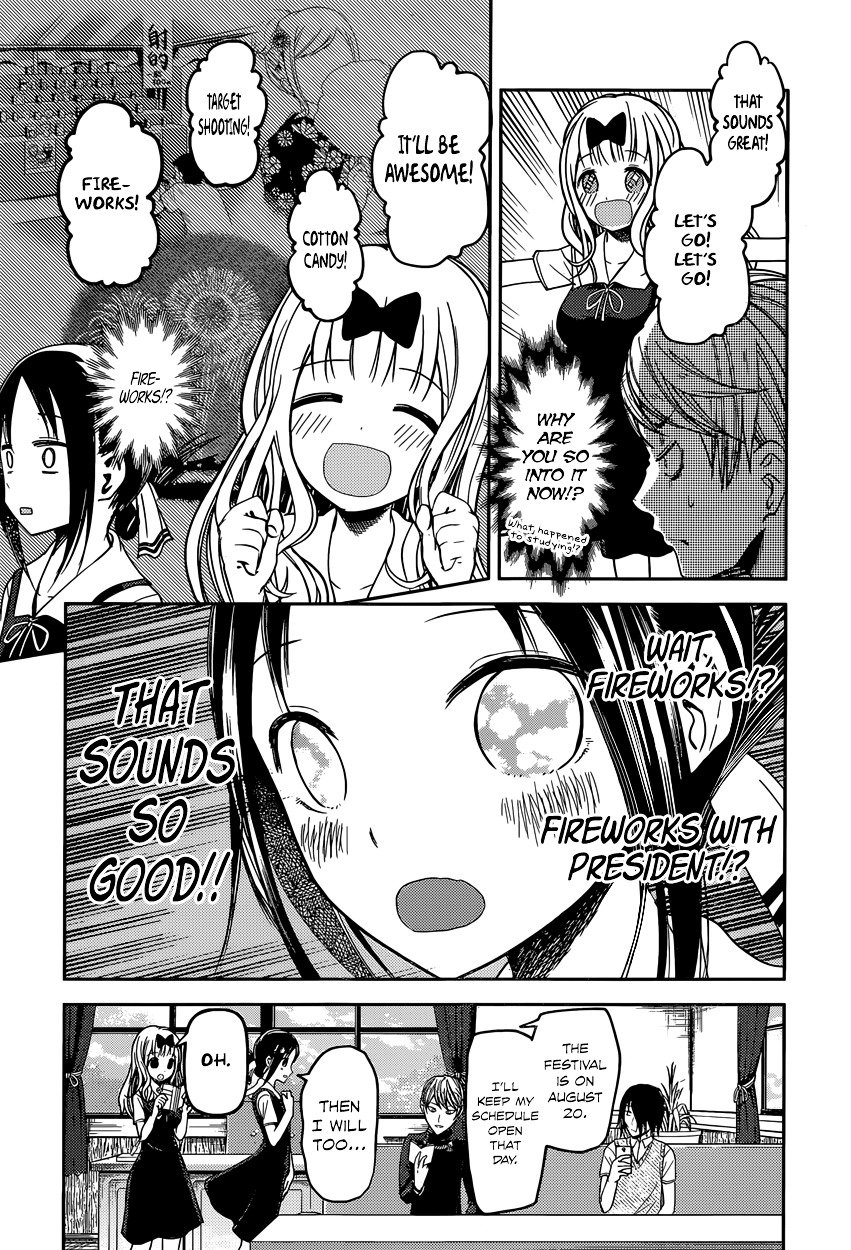 Kaguya-Sama Love Is War, chapter 40