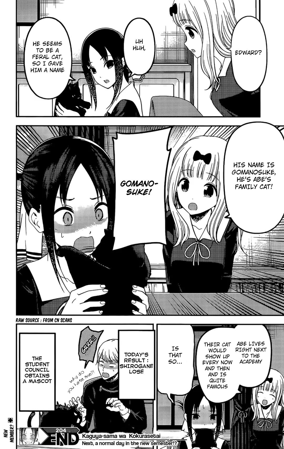 Kaguya-Sama Love Is War, chapter 214