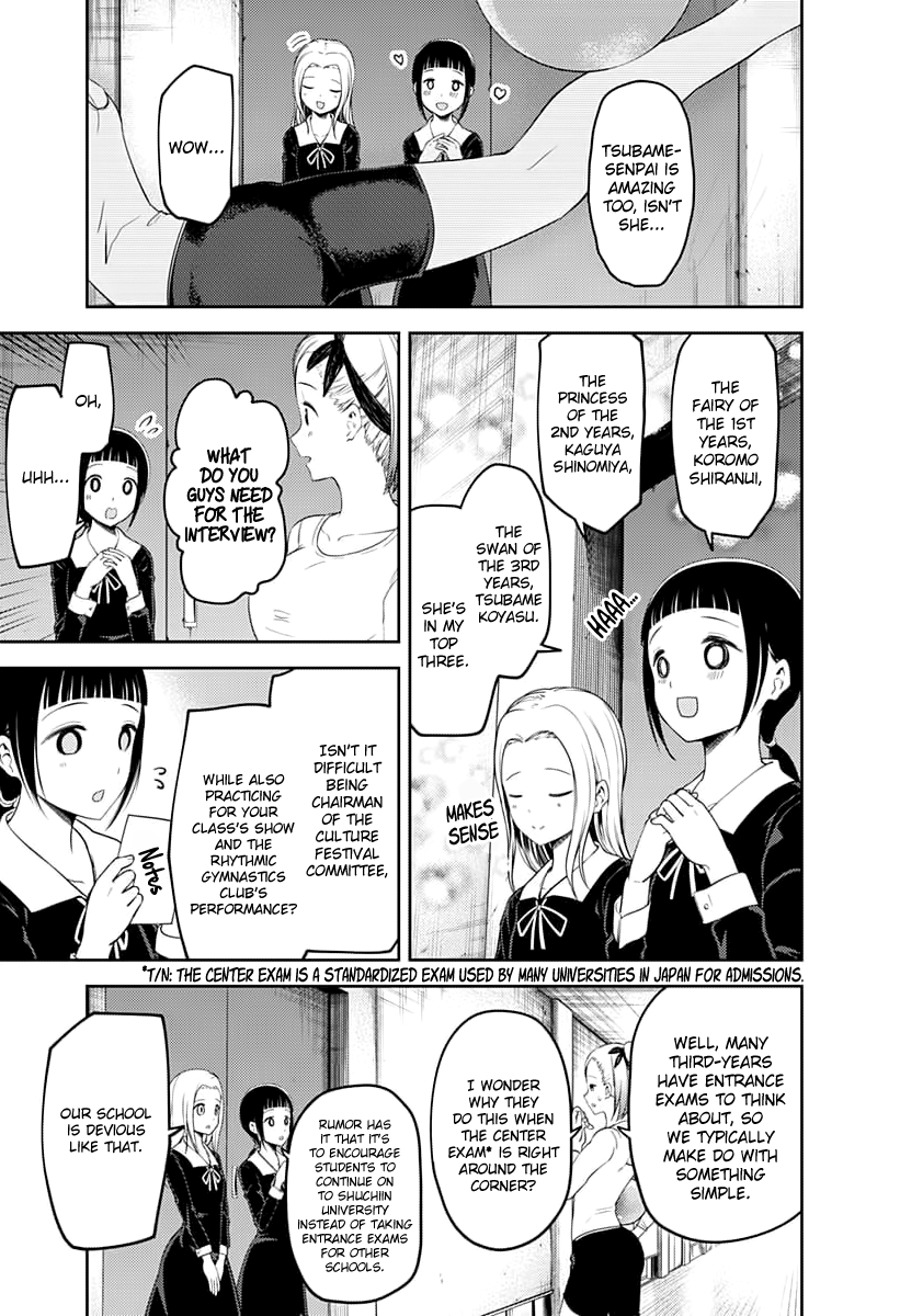 Kaguya-Sama Love Is War, chapter 116