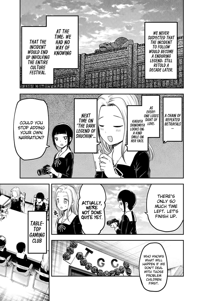 Kaguya-Sama Love Is War, chapter 116