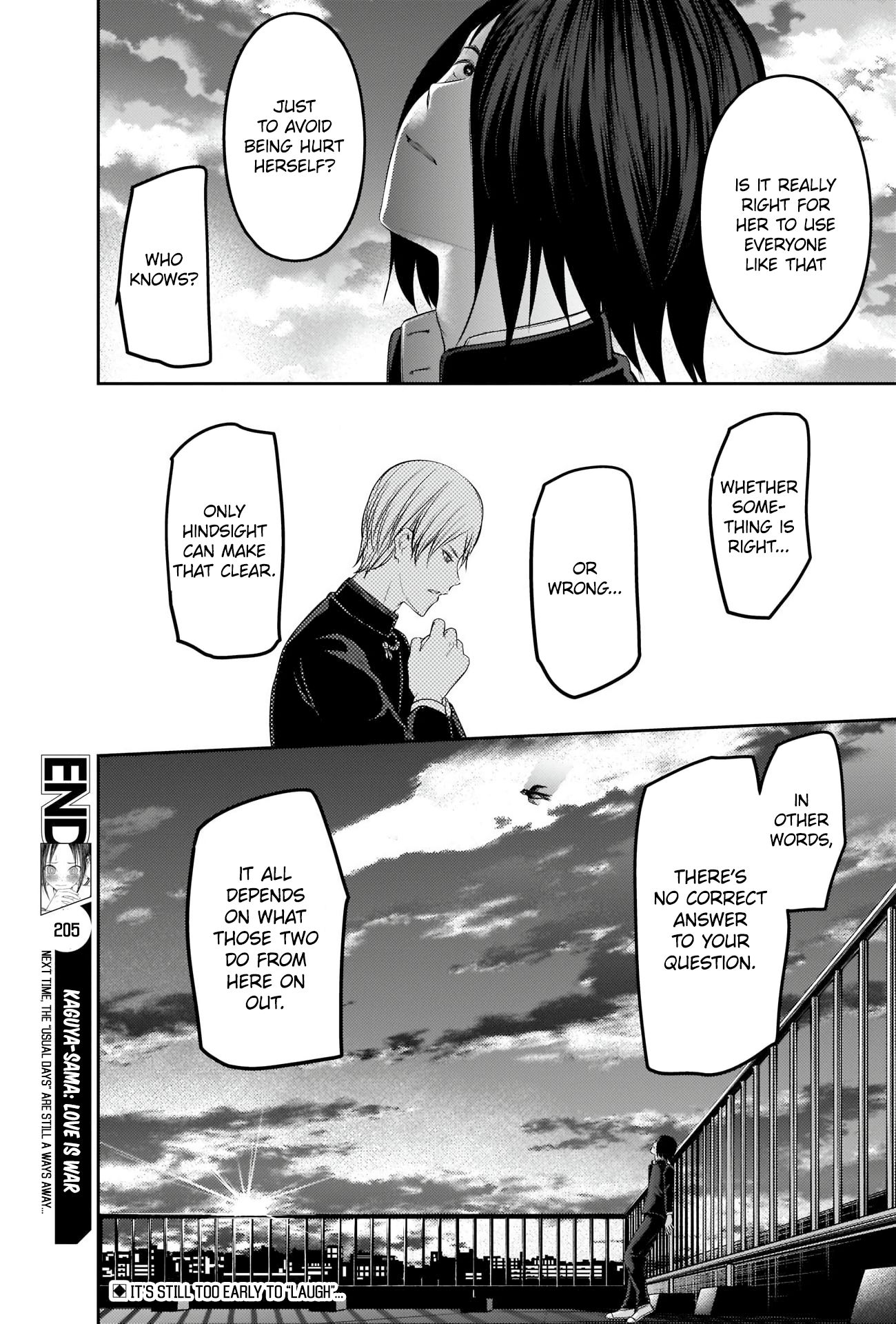 Kaguya-Sama Love Is War, chapter 205