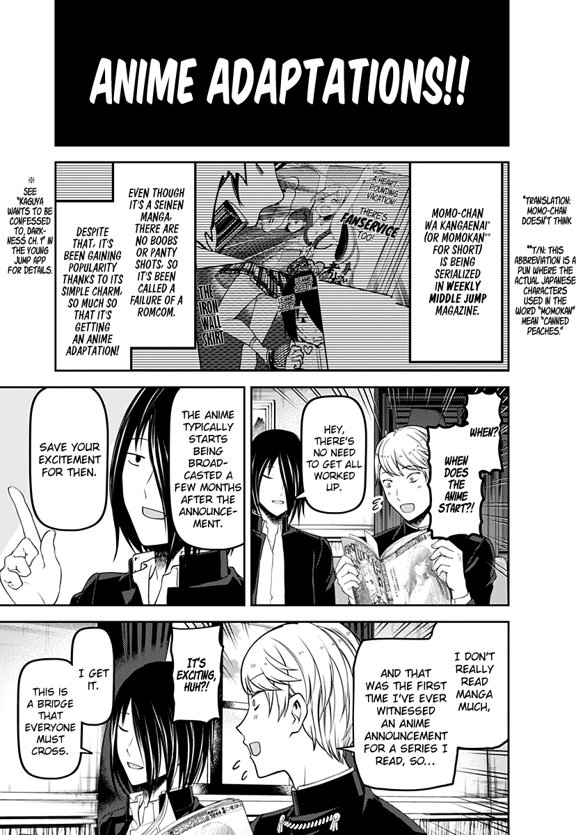 Kaguya-Sama Love Is War, chapter 110