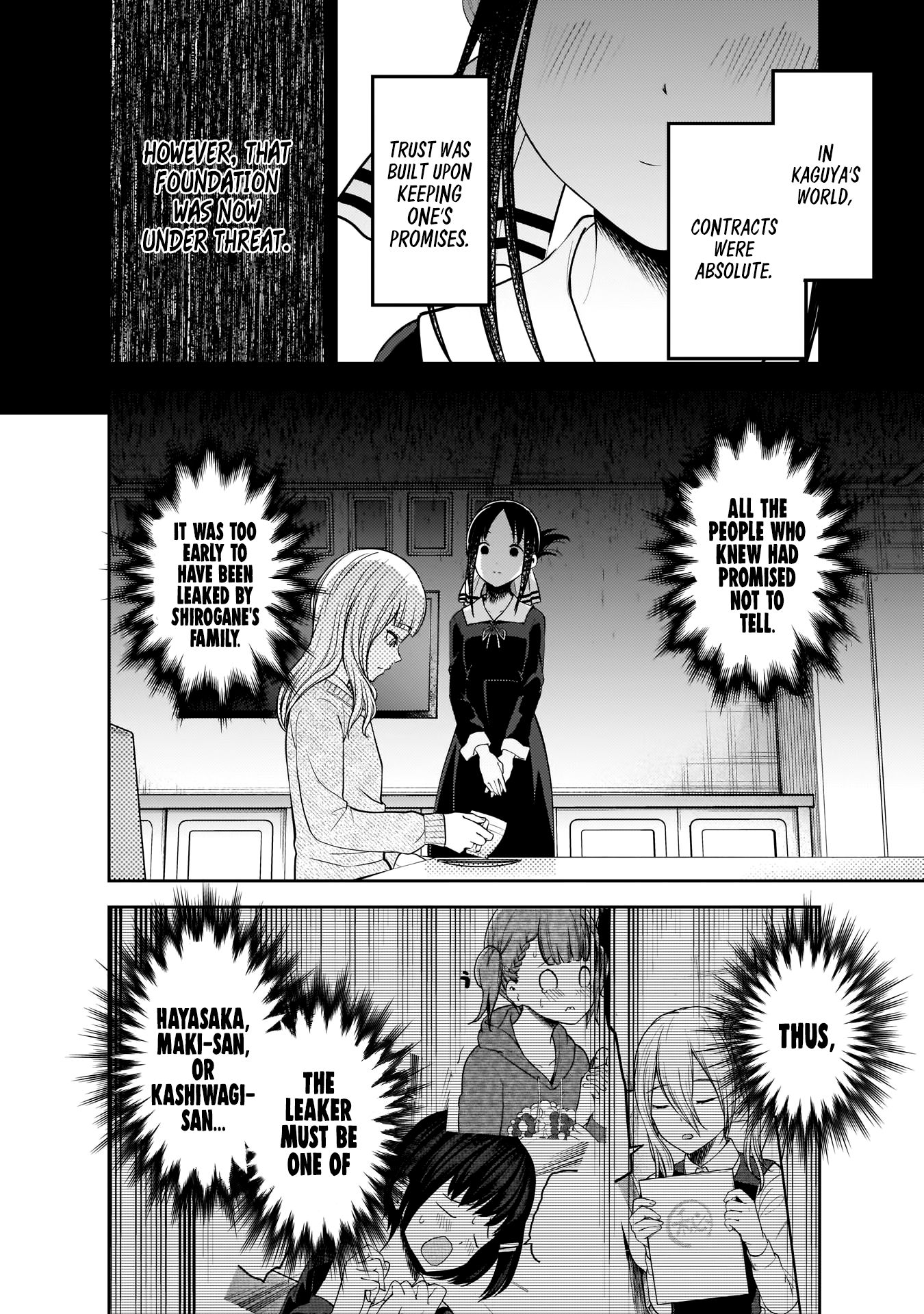 Kaguya-Sama Love Is War, chapter 172