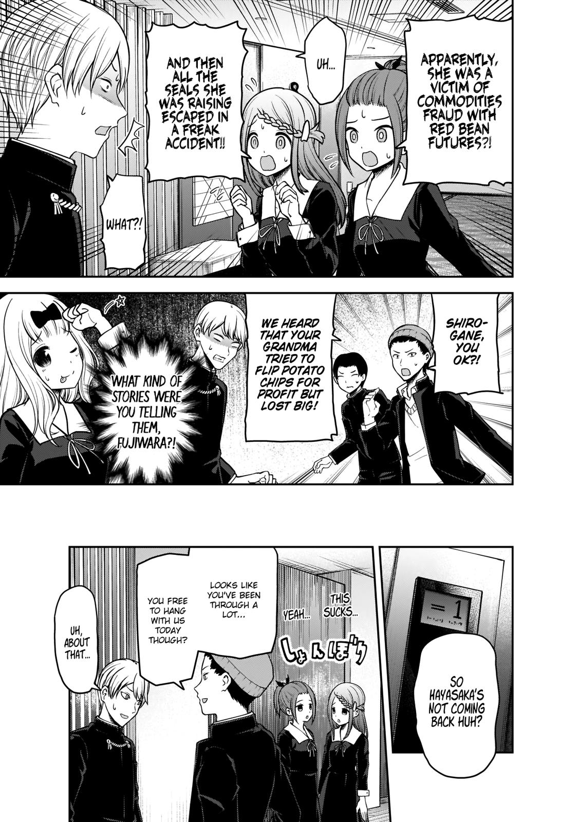 Kaguya-Sama Love Is War, chapter 187