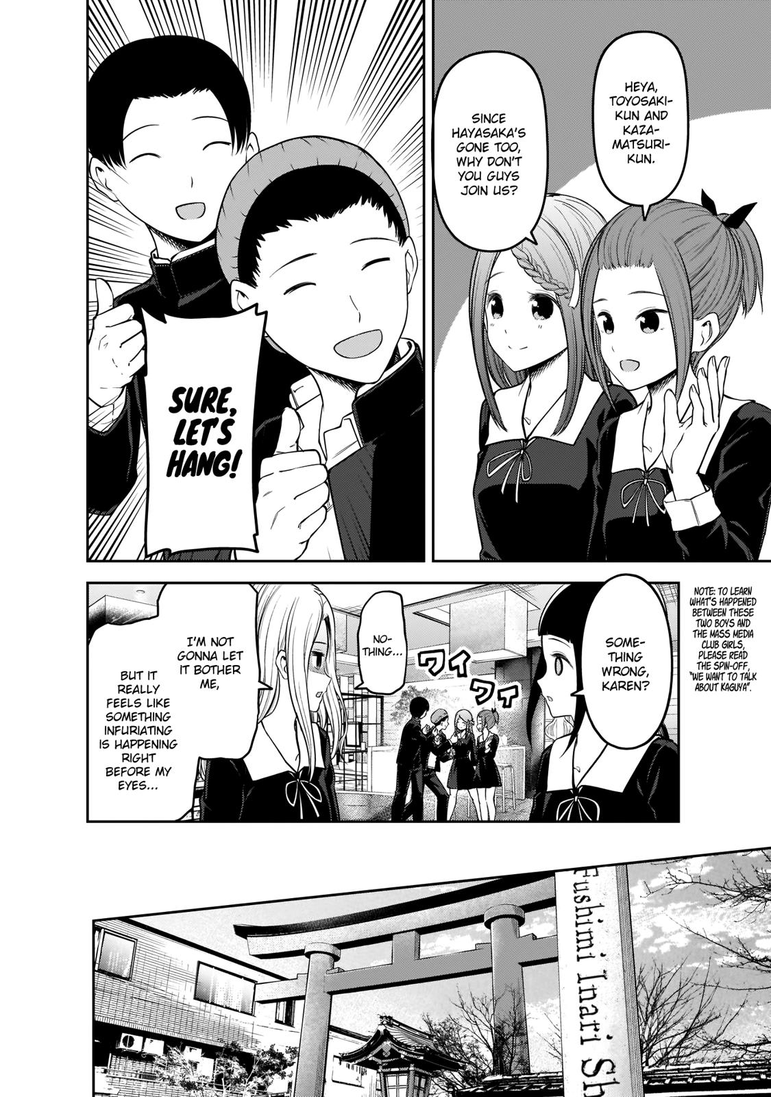 Kaguya-Sama Love Is War, chapter 187