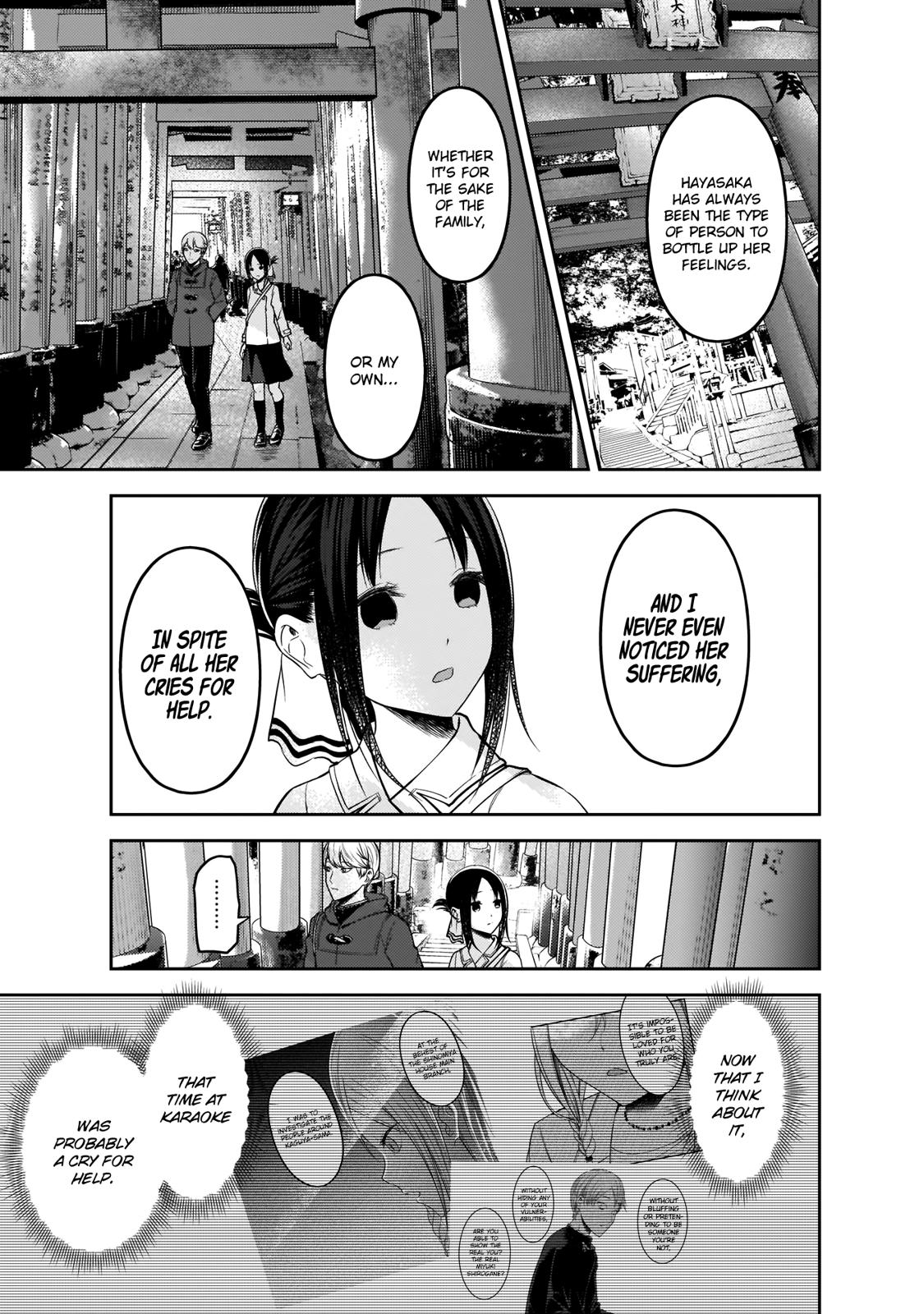 Kaguya-Sama Love Is War, chapter 187