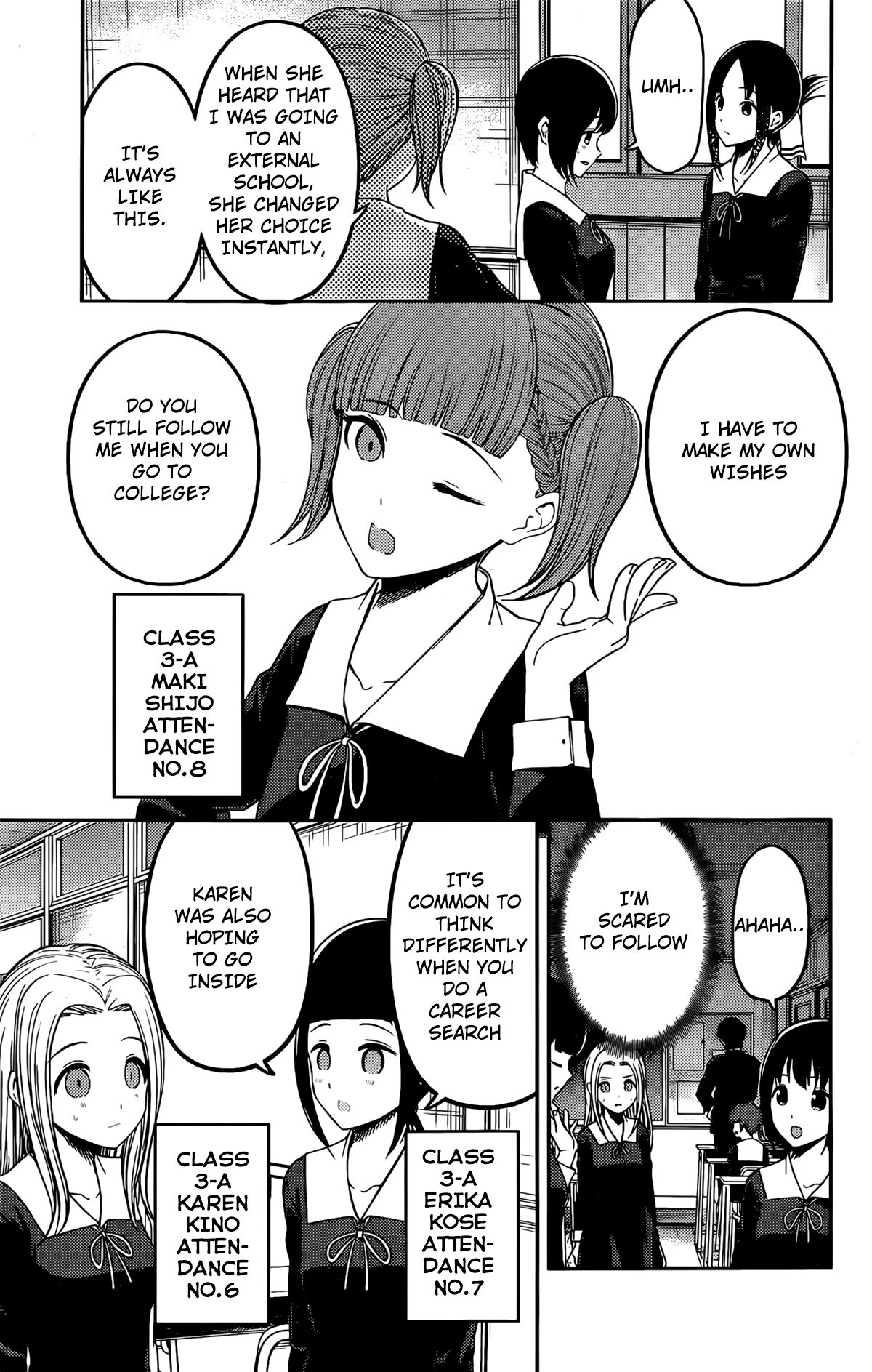 Kaguya-Sama Love Is War, chapter 211