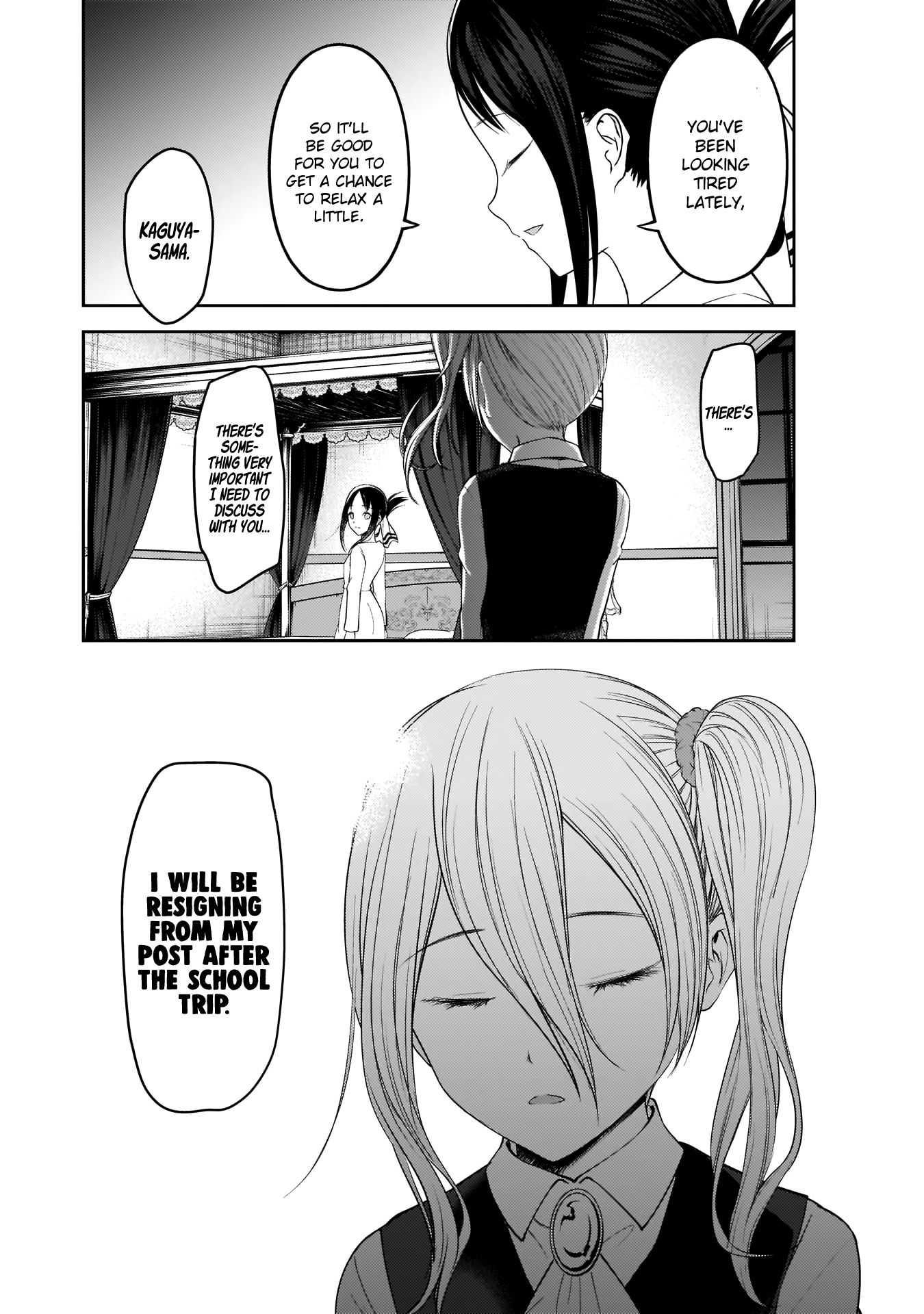 Kaguya-Sama Love Is War, chapter 179.1