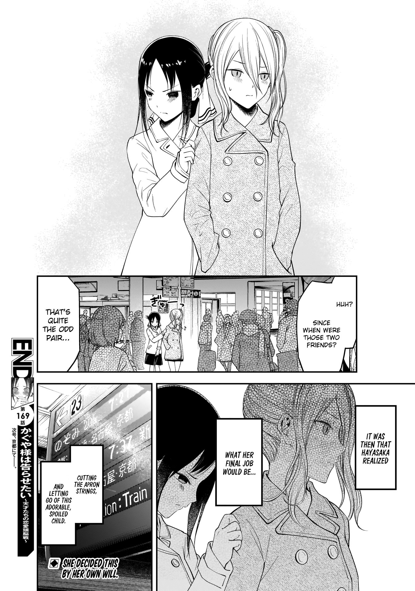 Kaguya-Sama Love Is War, chapter 179.1