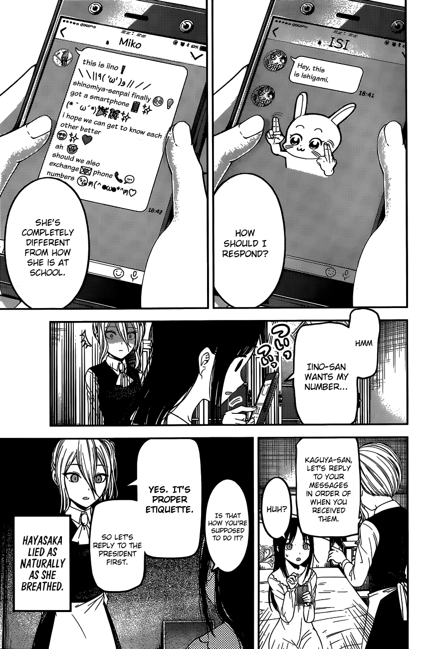 Kaguya-Sama Love Is War, chapter 102