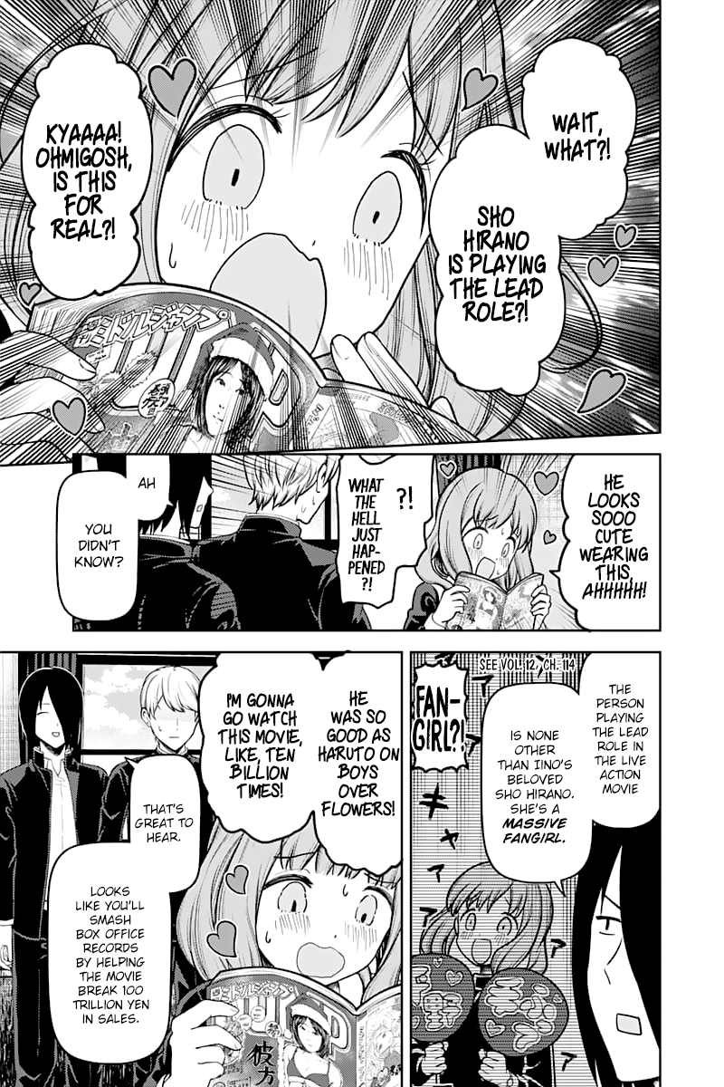 Kaguya-Sama Love Is War, chapter 140