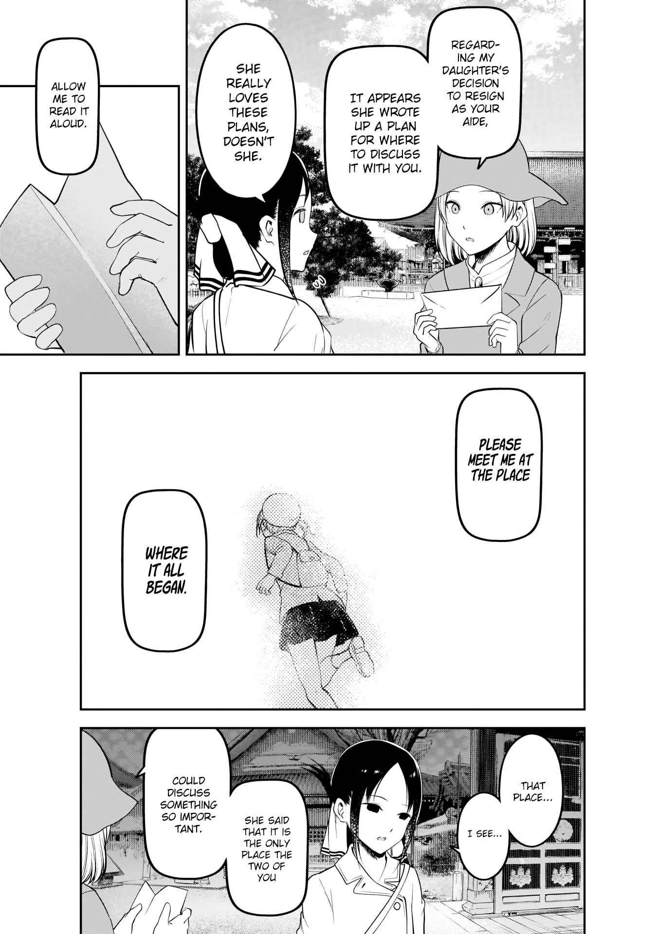 Kaguya-Sama Love Is War, chapter 183