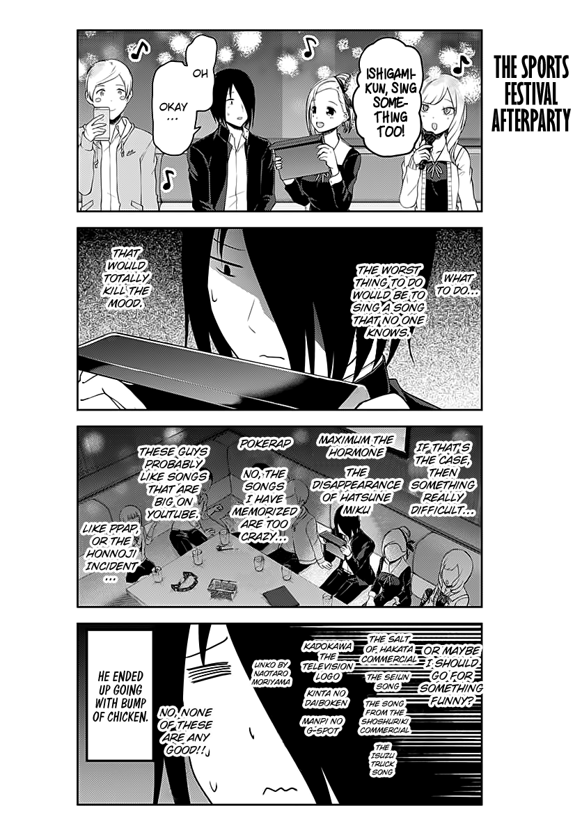 Kaguya-Sama Love Is War, chapter 109.1