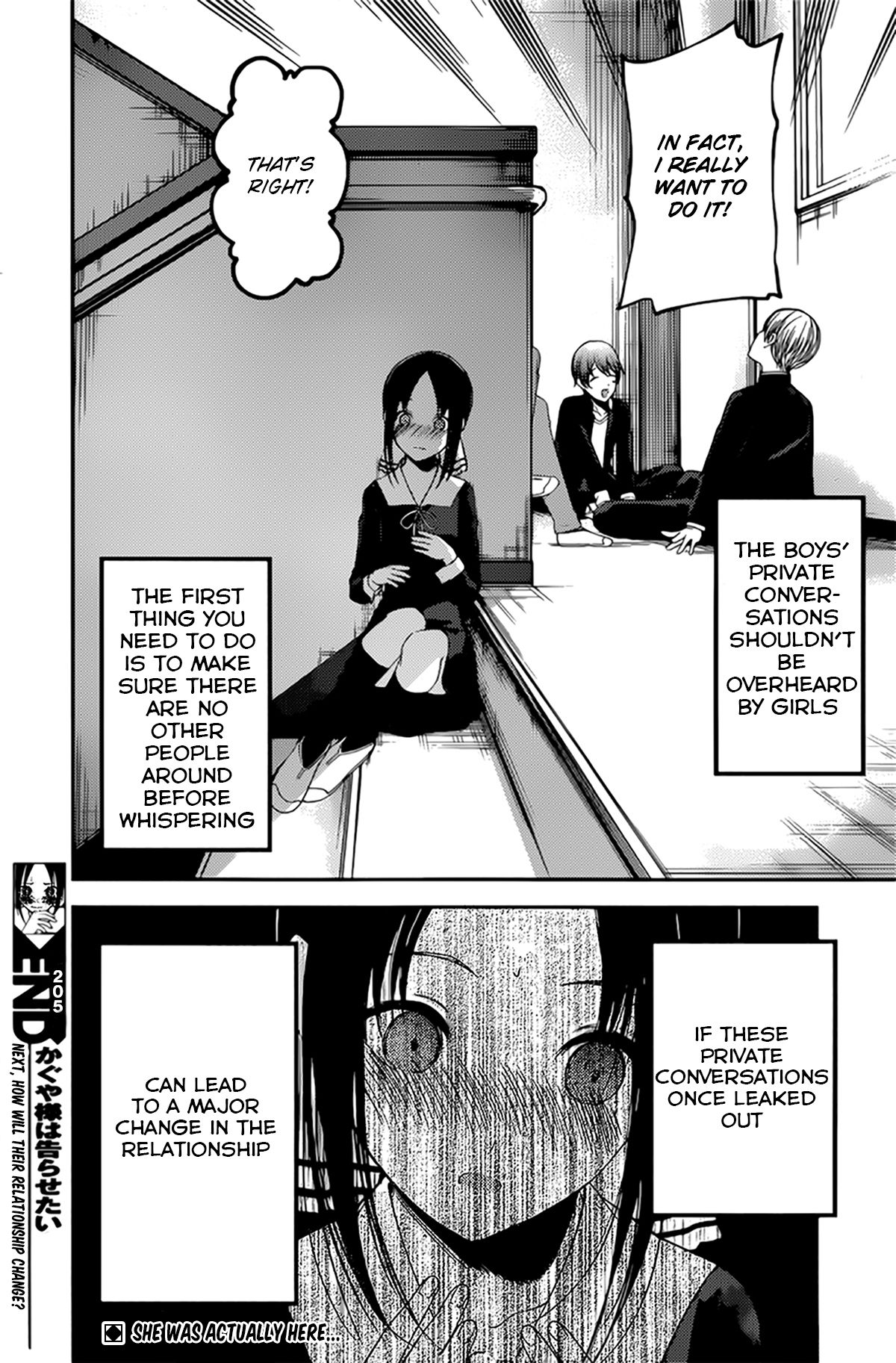 Kaguya-Sama Love Is War, chapter 215