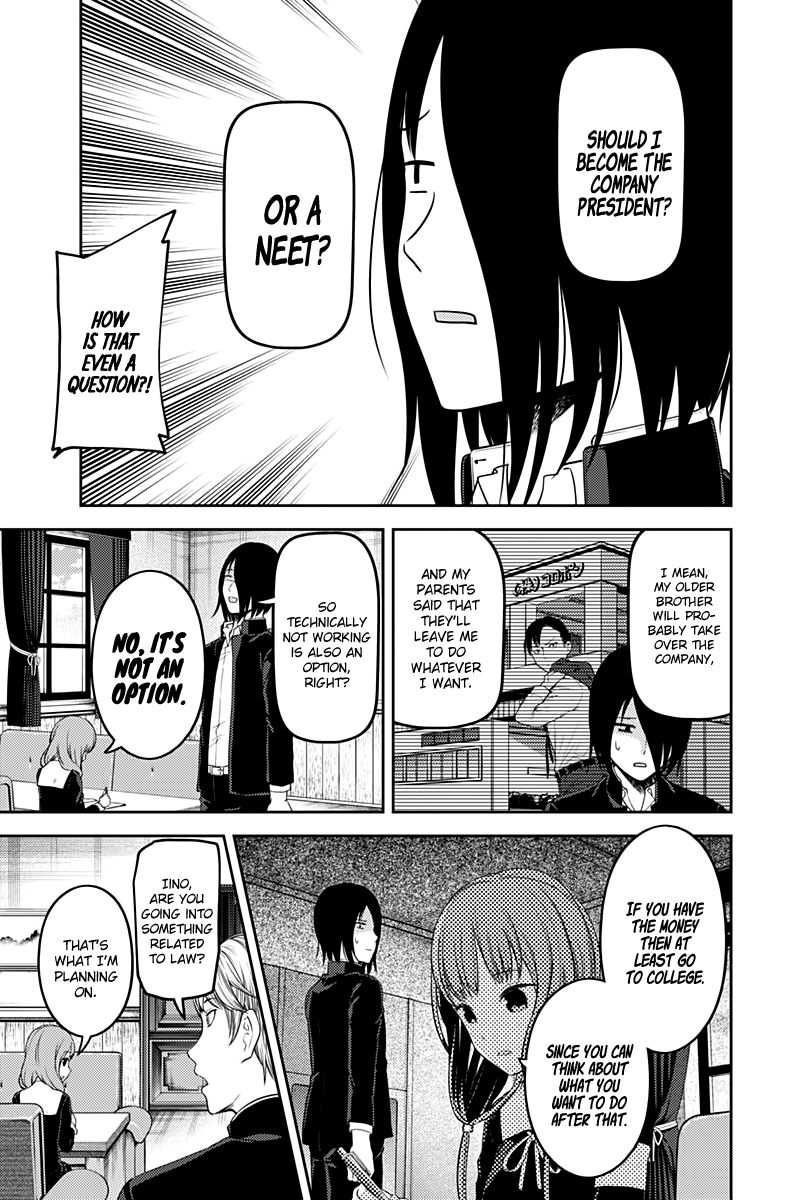 Kaguya-Sama Love Is War, chapter 111