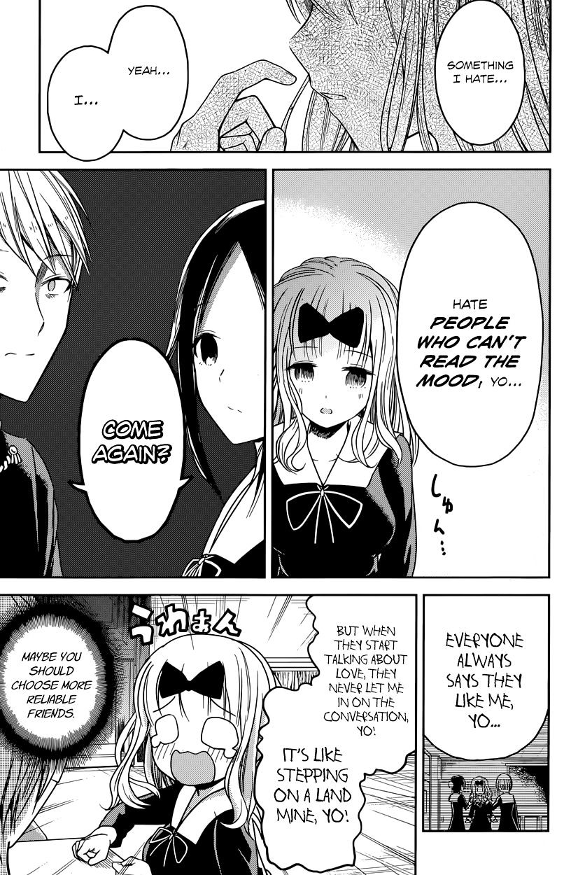 Kaguya-Sama Love Is War, chapter 18