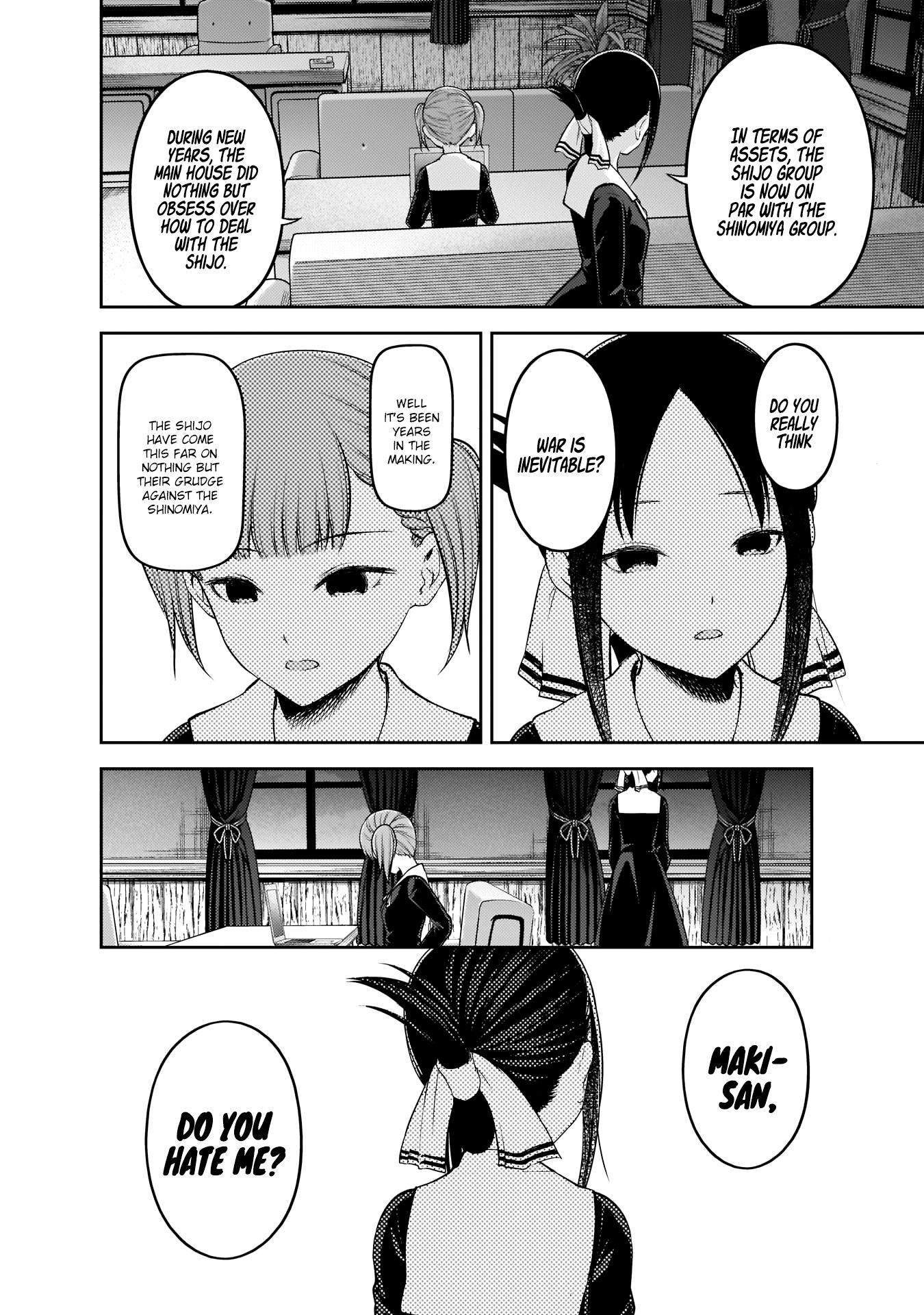 Kaguya-Sama Love Is War, chapter 168