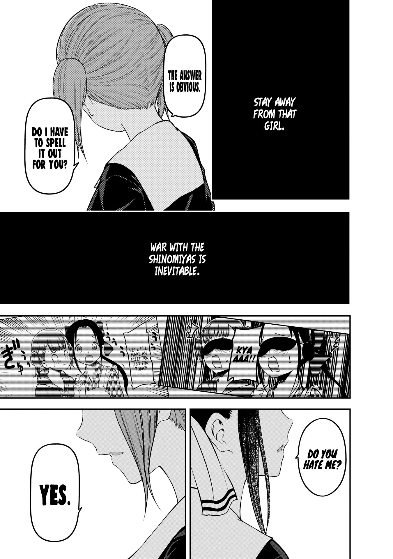 Kaguya-Sama Love Is War, chapter 168