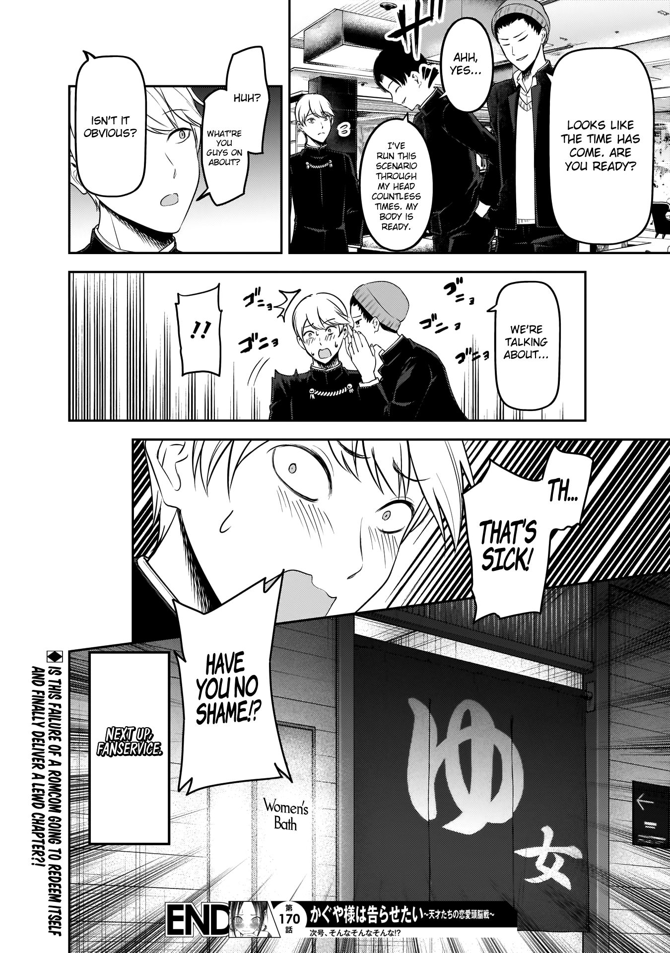 Kaguya-Sama Love Is War, chapter 180