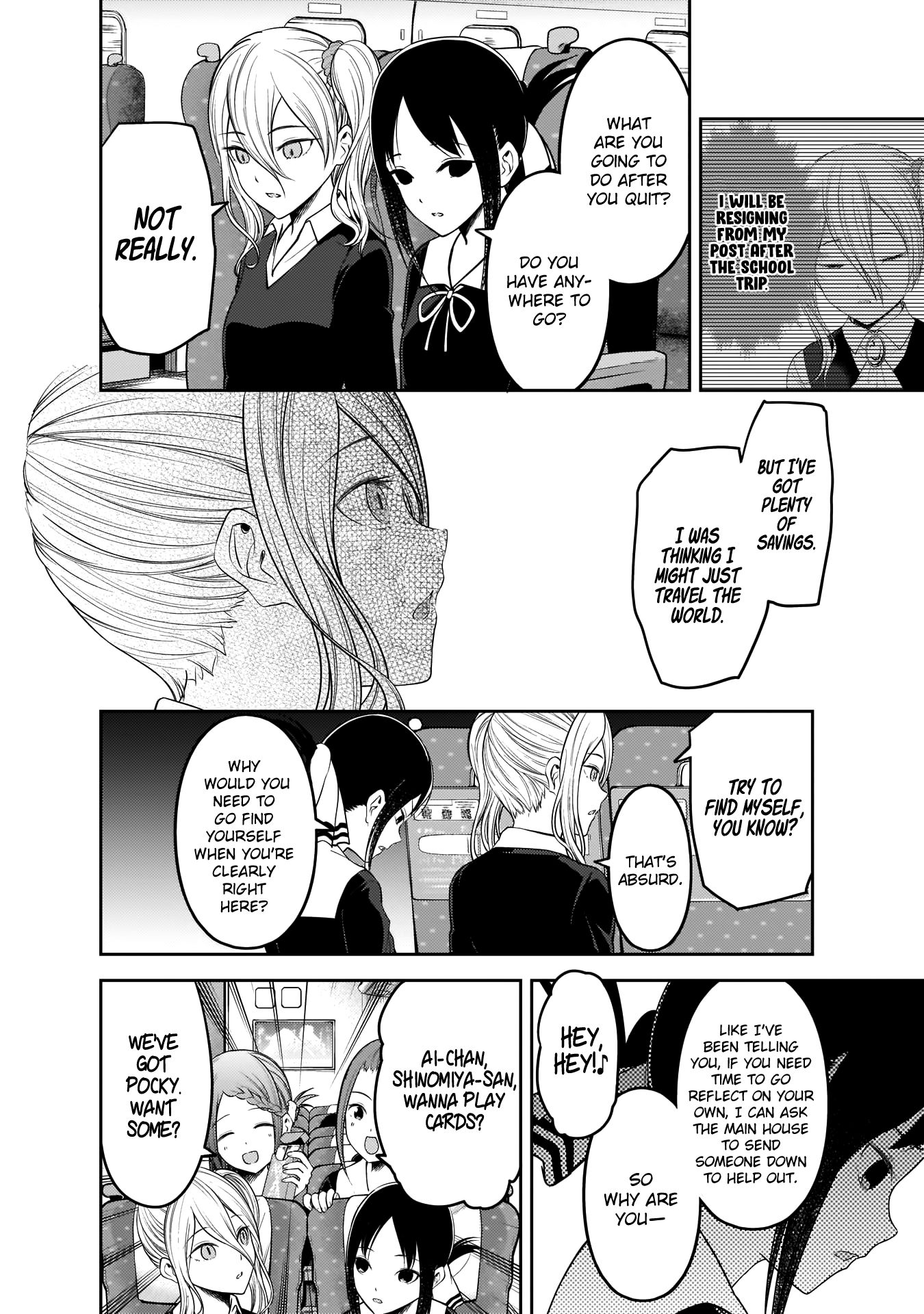 Kaguya-Sama Love Is War, chapter 180