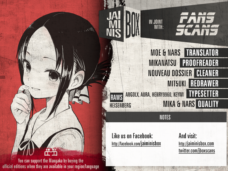 Kaguya-Sama Love Is War, chapter 107