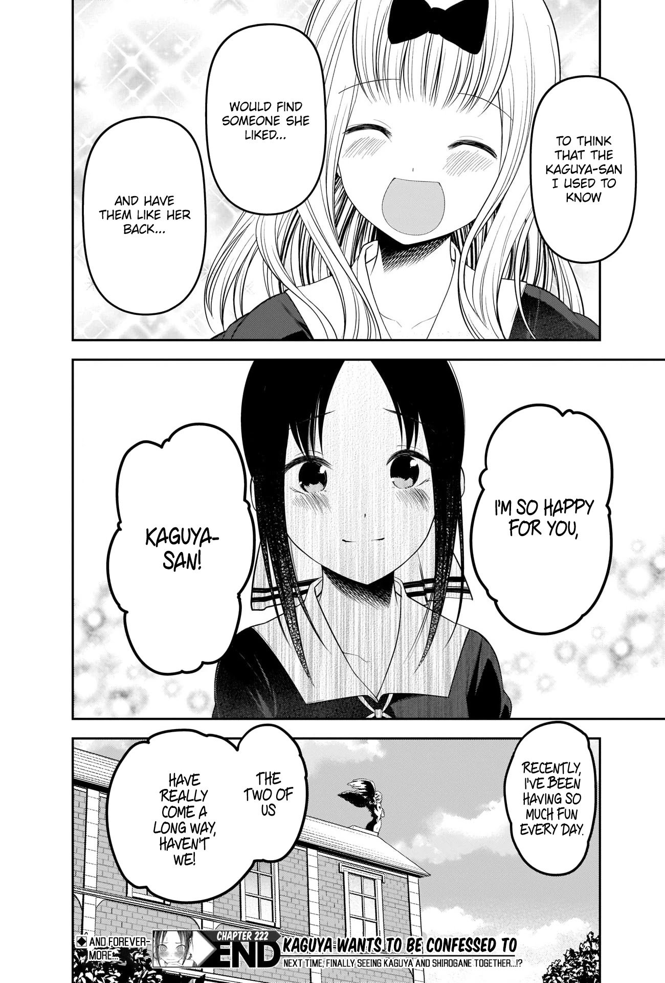 Kaguya-Sama Love Is War, chapter 222