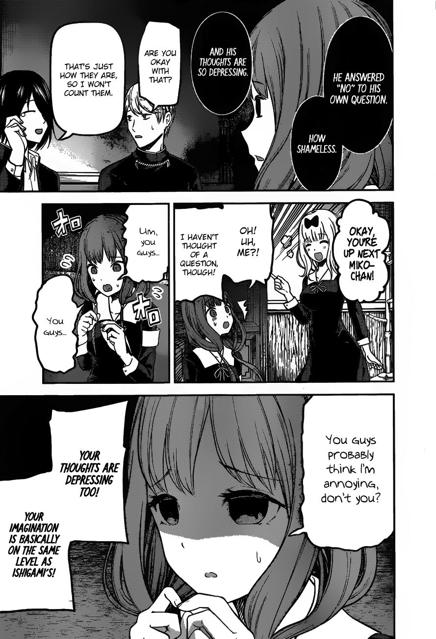 Kaguya-Sama Love Is War, chapter 99