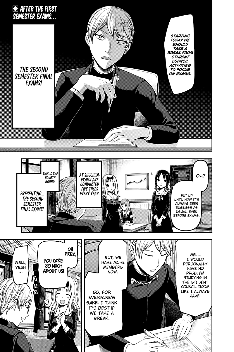 Kaguya-Sama Love Is War, chapter 105