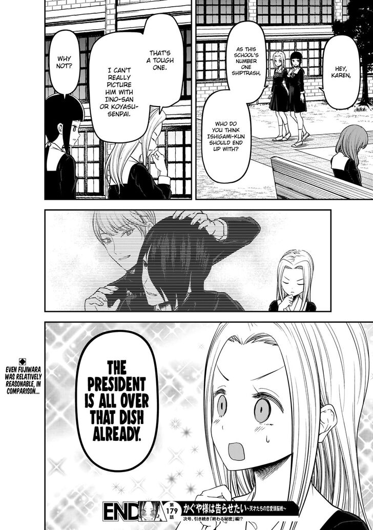 Kaguya-Sama Love Is War, chapter 189