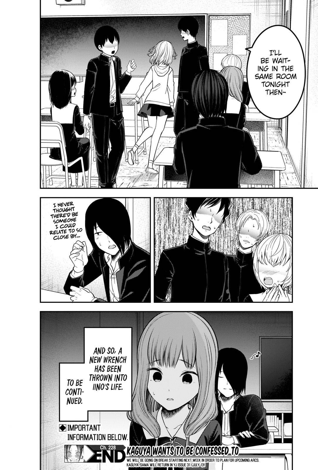 Kaguya-Sama Love Is War, chapter 228