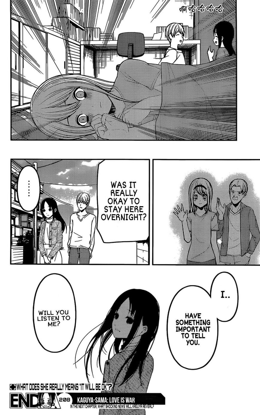 Kaguya-Sama Love Is War, chapter 208