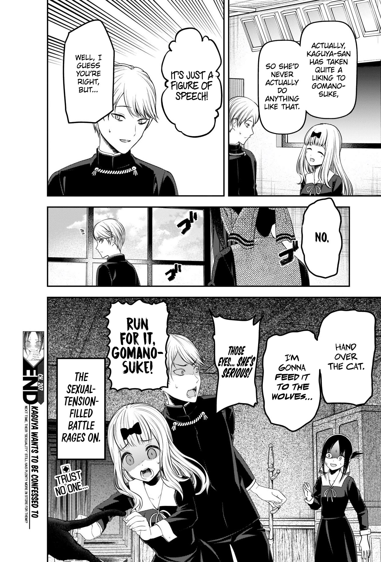 Kaguya-Sama Love Is War, chapter 217