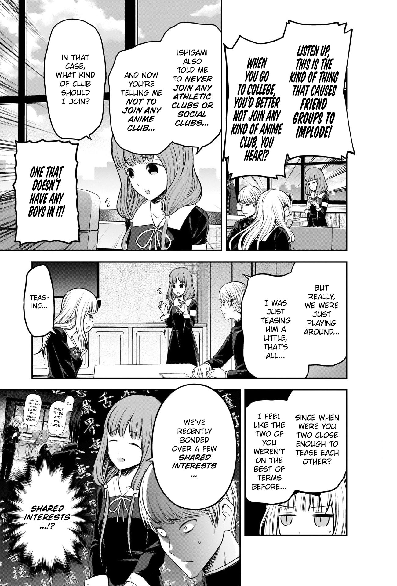 Kaguya-Sama Love Is War, chapter 213