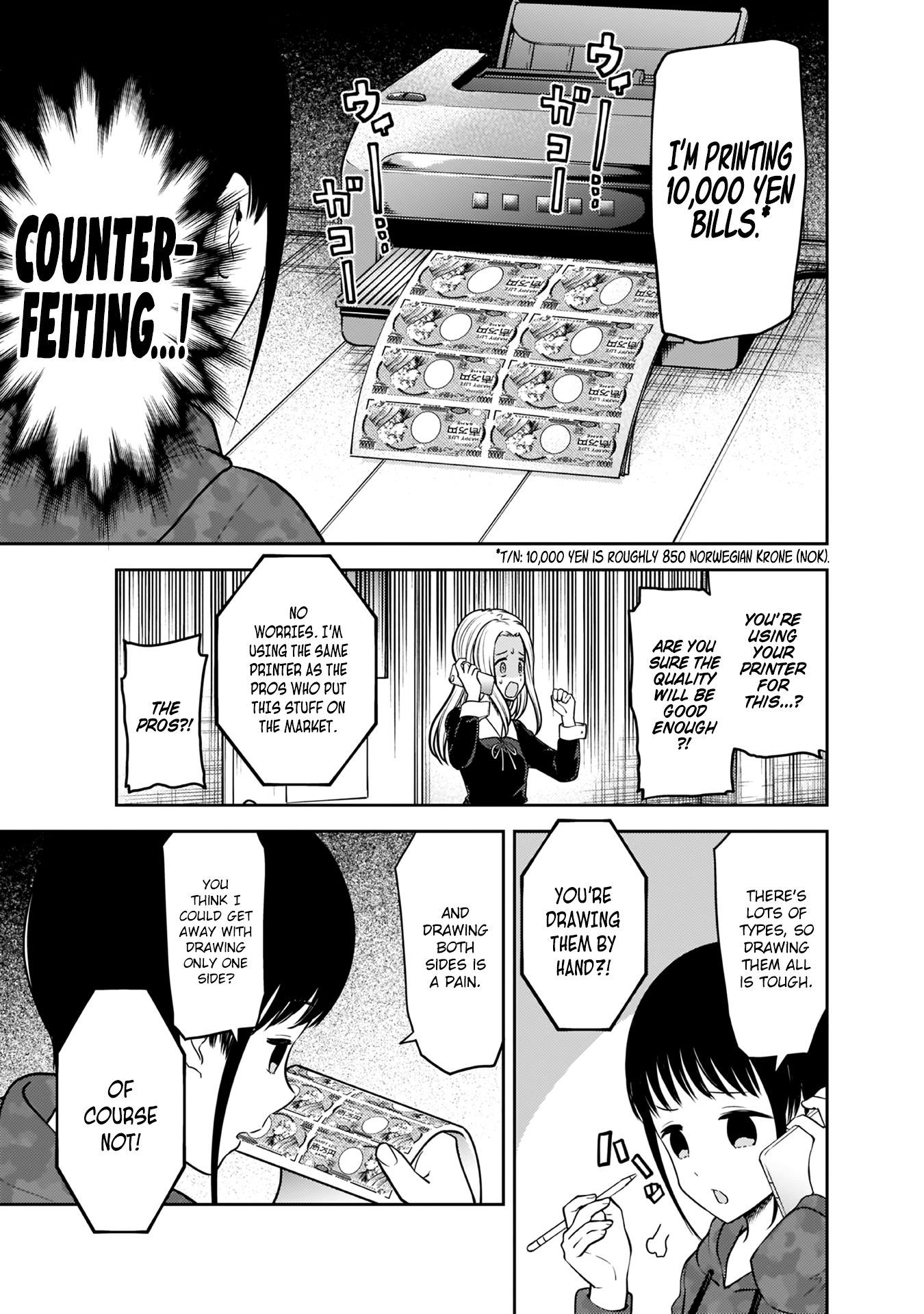 Kaguya-Sama Love Is War, chapter 171