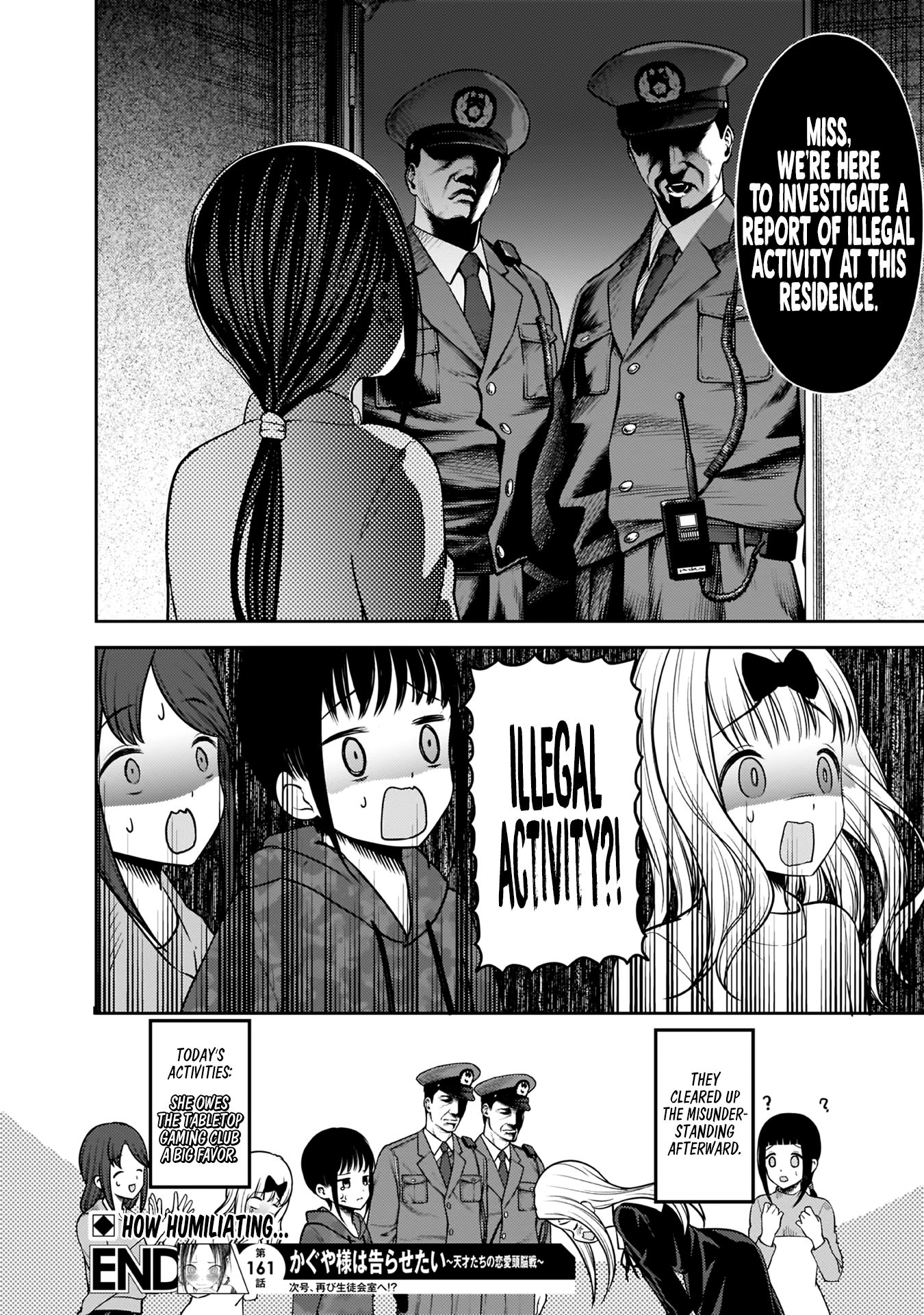 Kaguya-Sama Love Is War, chapter 171