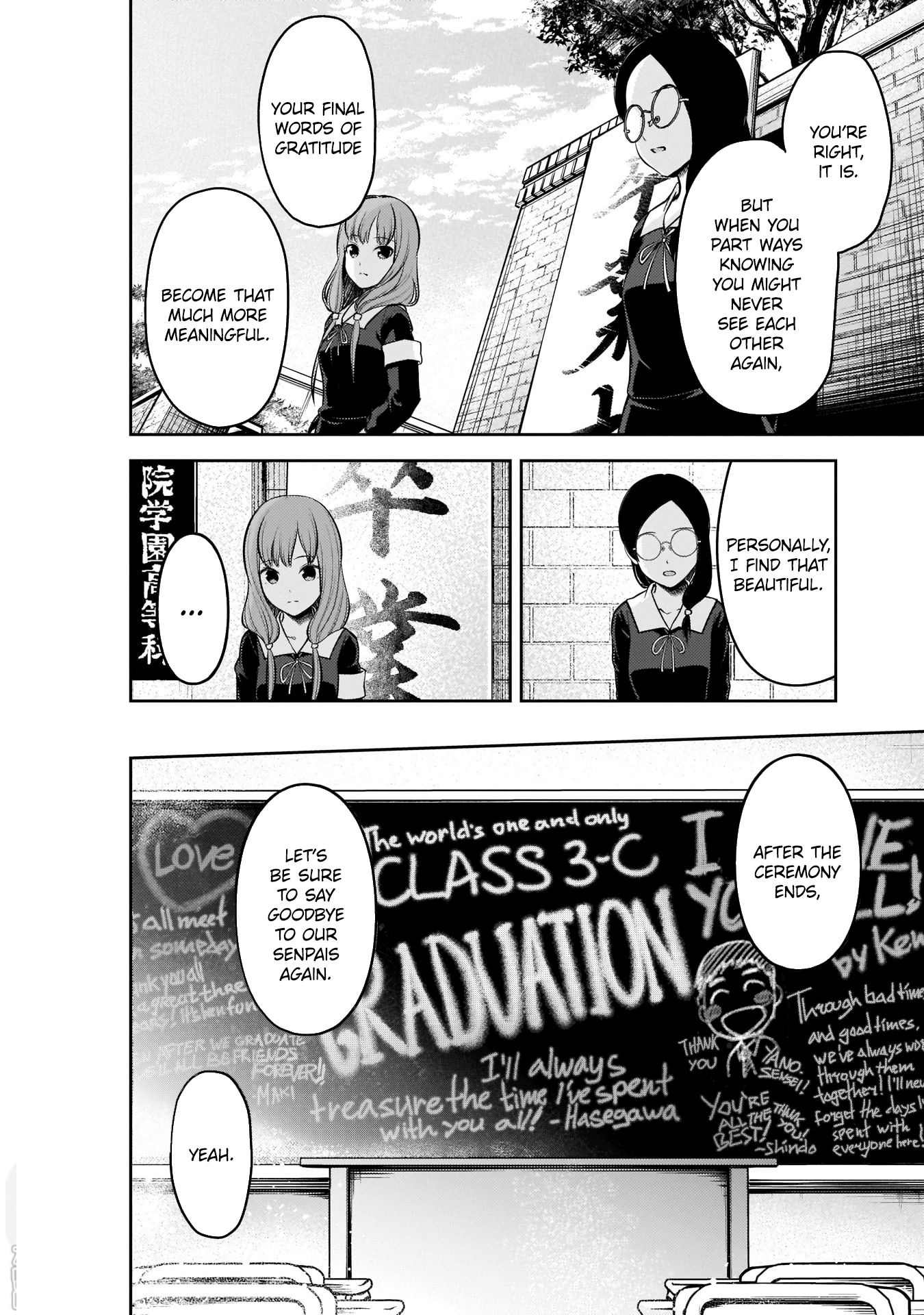 Kaguya-Sama Love Is War, chapter 202