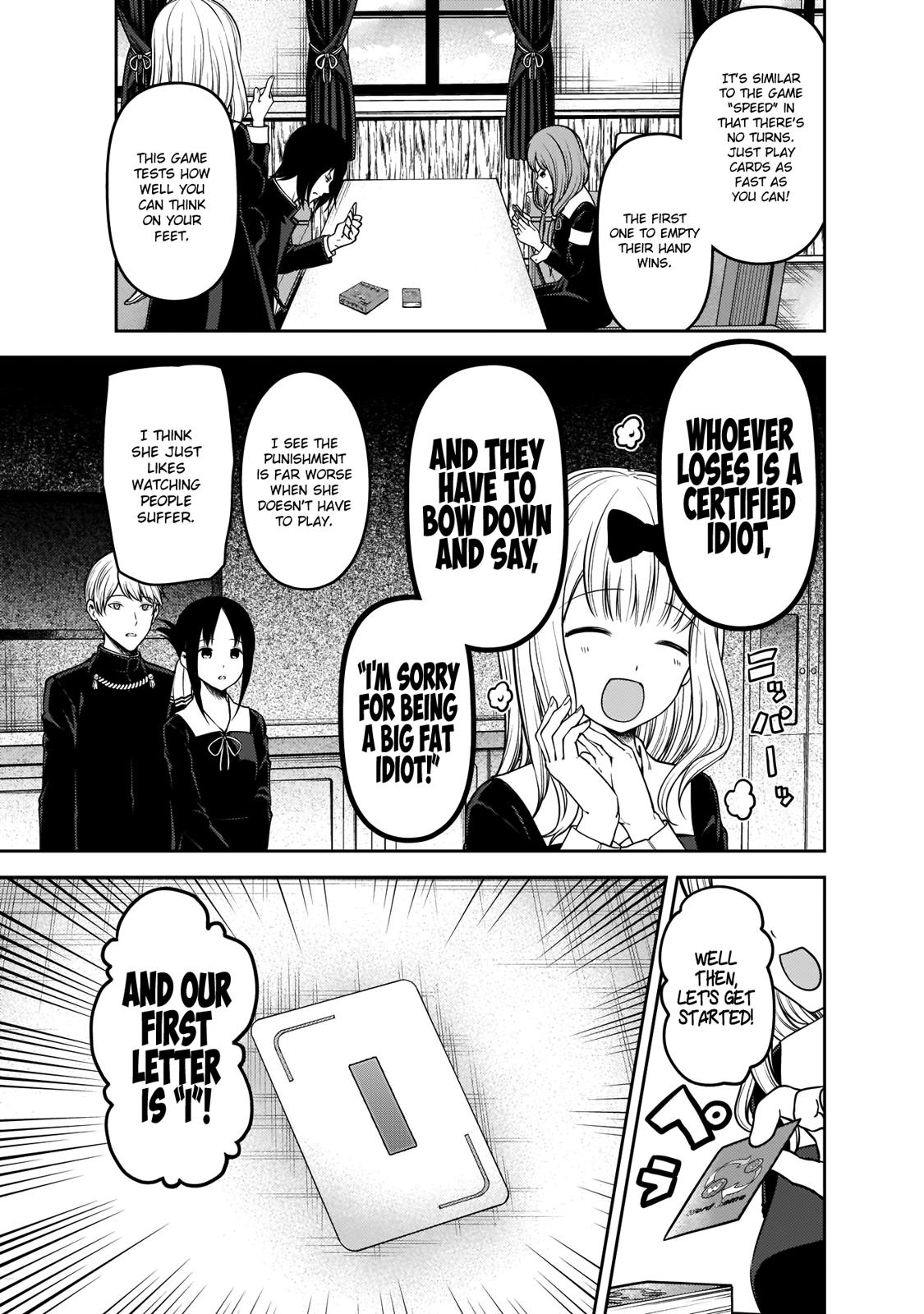 Kaguya-Sama Love Is War, chapter 188