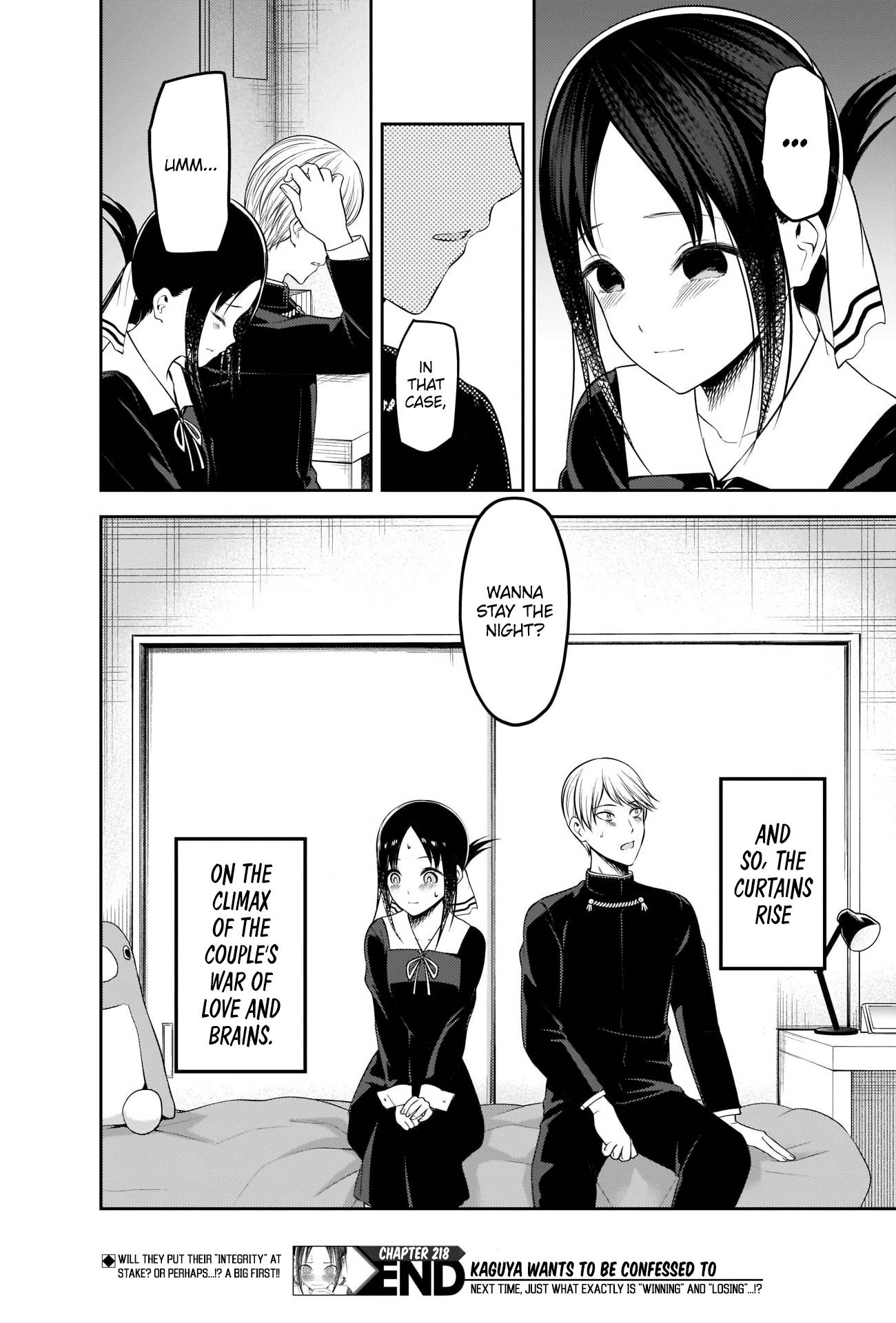 Kaguya-Sama Love Is War, chapter 218