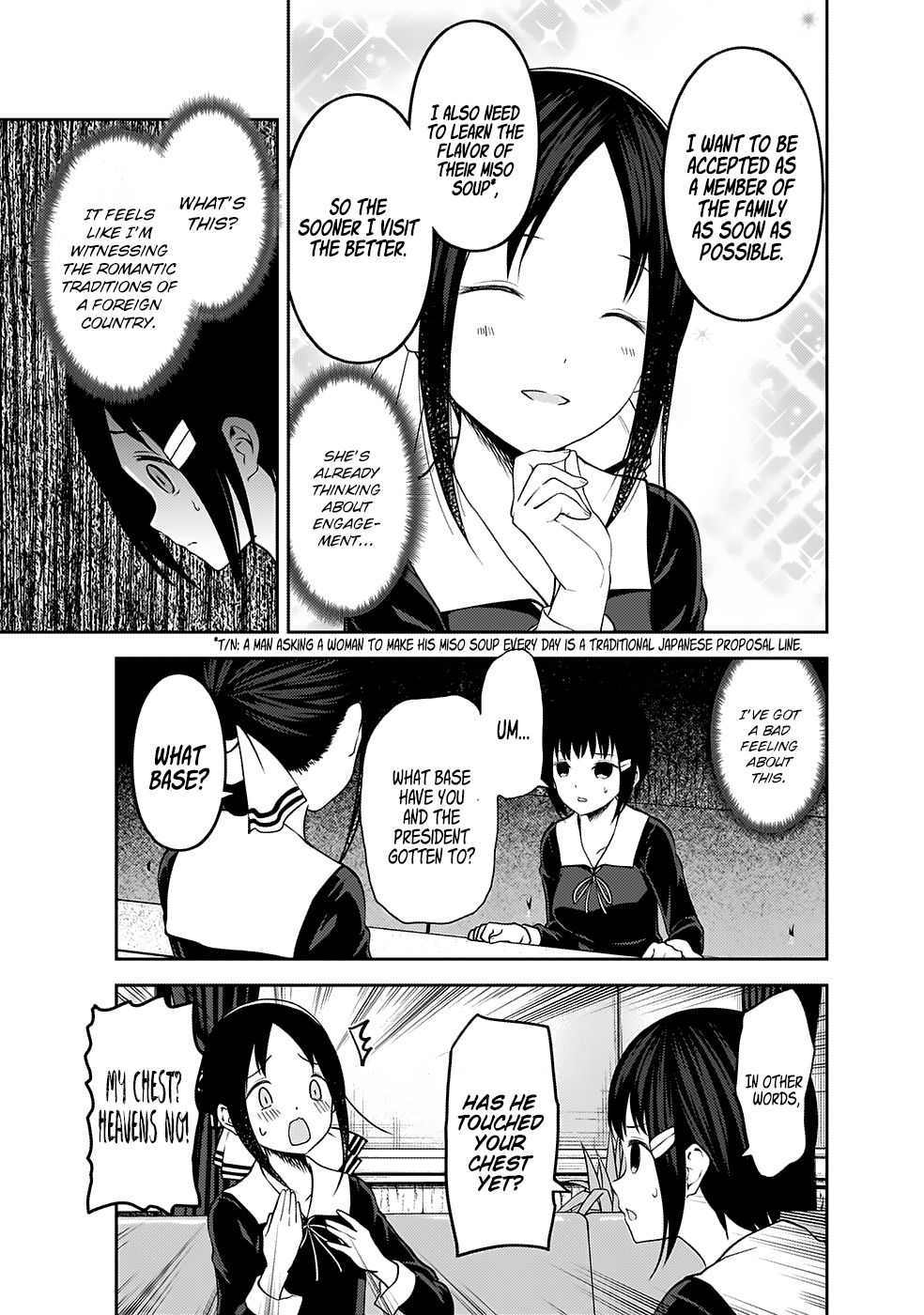 Kaguya-Sama Love Is War, chapter 167