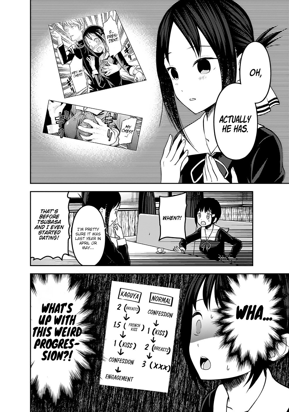 Kaguya-Sama Love Is War, chapter 167