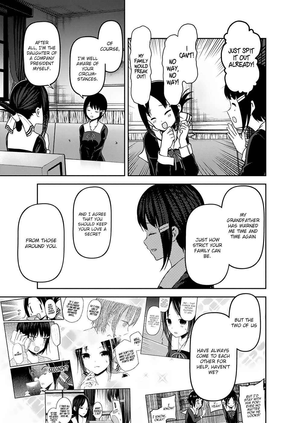 Kaguya-Sama Love Is War, chapter 167