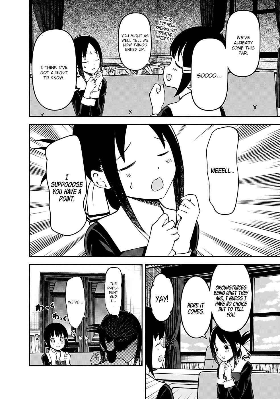 Kaguya-Sama Love Is War, chapter 167