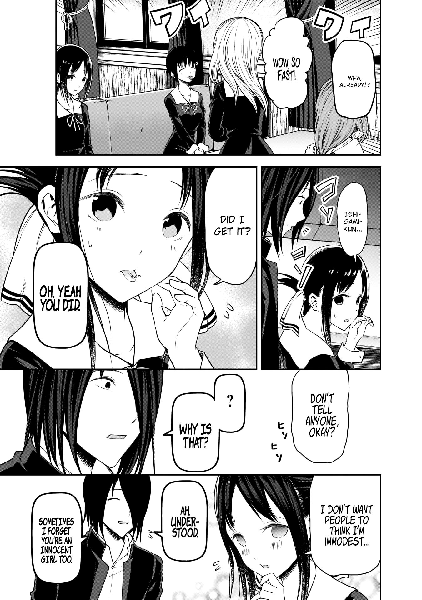 Kaguya-Sama Love Is War, chapter 173