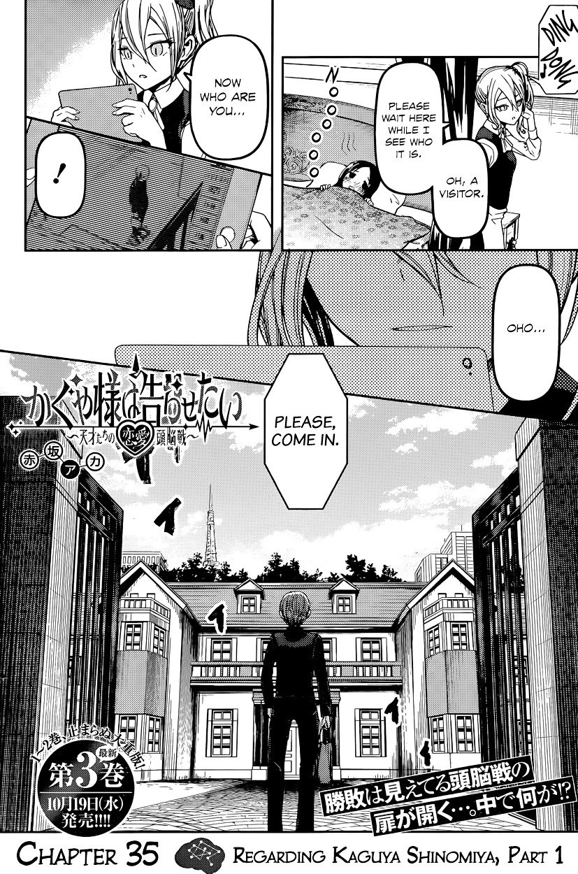 Kaguya-Sama Love Is War, chapter 35