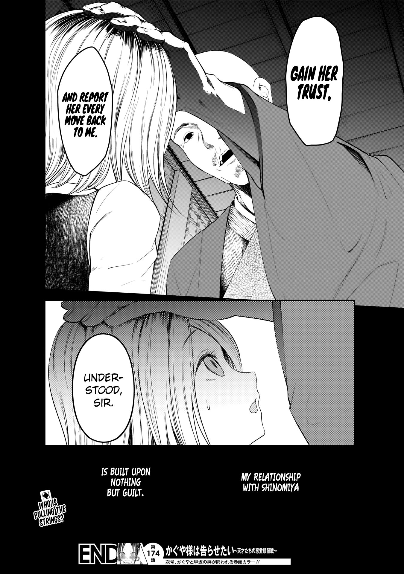 Kaguya-Sama Love Is War, chapter 184