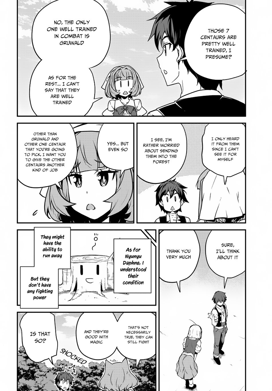 Isekai Nonbiri Nouka, chapter 96